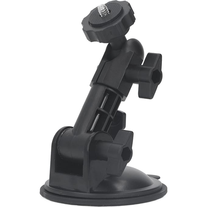 Zuignap Camera Autohouder Krachtige Hoge Belastbaarheid Voorruit Camera Houder voor Actiecamera black