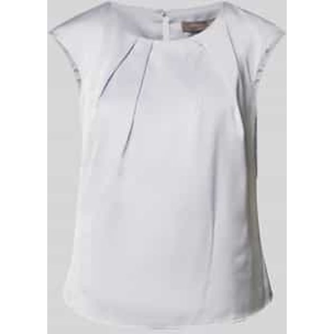 Blouseshirt met platte plooien