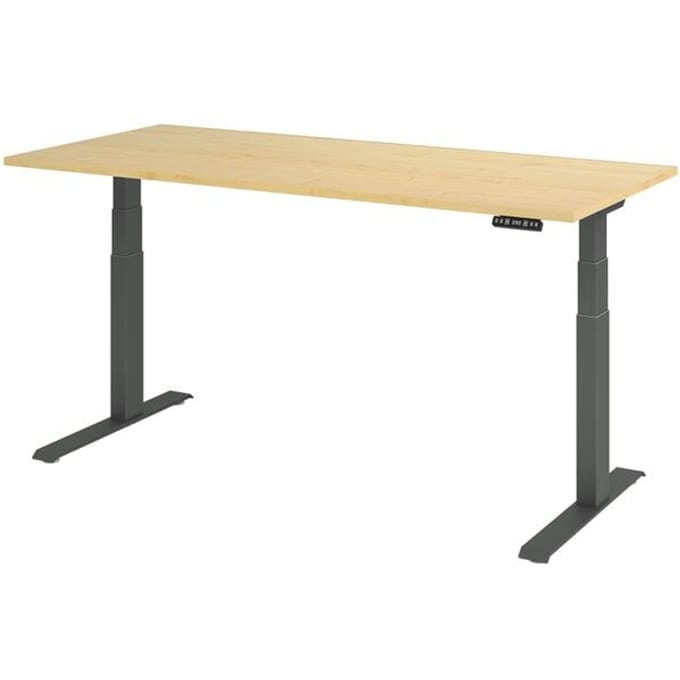 Bureau »Upper Desk« 120 cm breed en elektrisch hoogte verstelbaar tot 129 cm ond