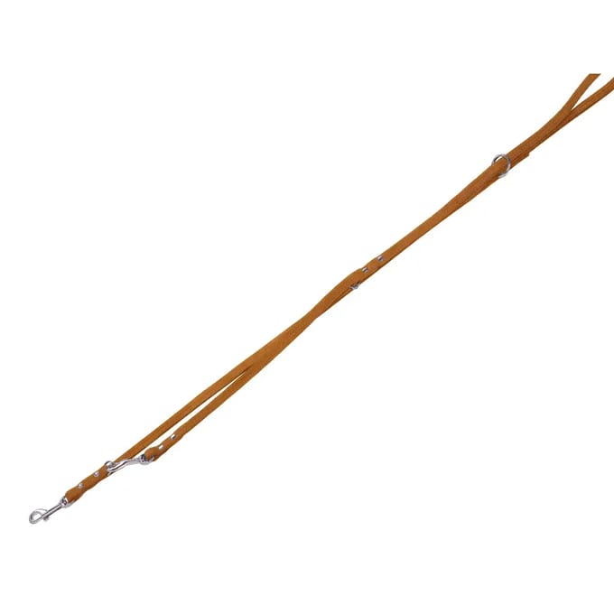 Nobby Dressuurlijn TABIL, 200 cm, 18 mm, Cognac