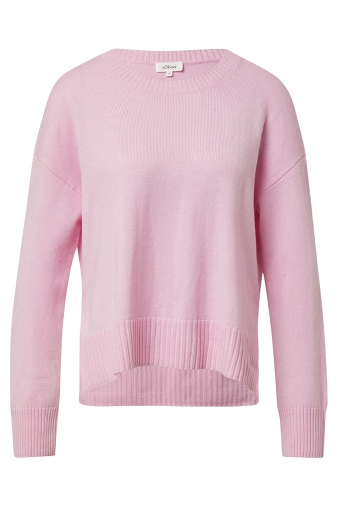 s.Oliver  Pullover Pink Größe: 40 | Pullover Outlet | Damen | Rosa