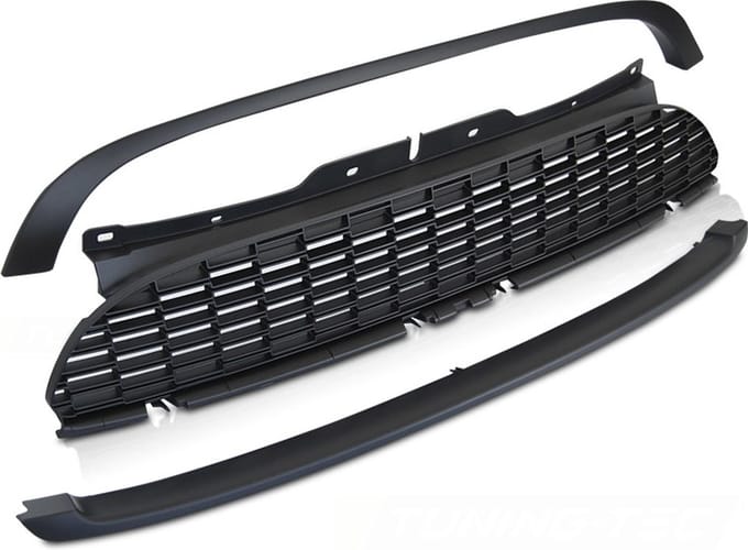 Grille - MINI COOPER R56/57/55 06-09 - JCW - mat zwart