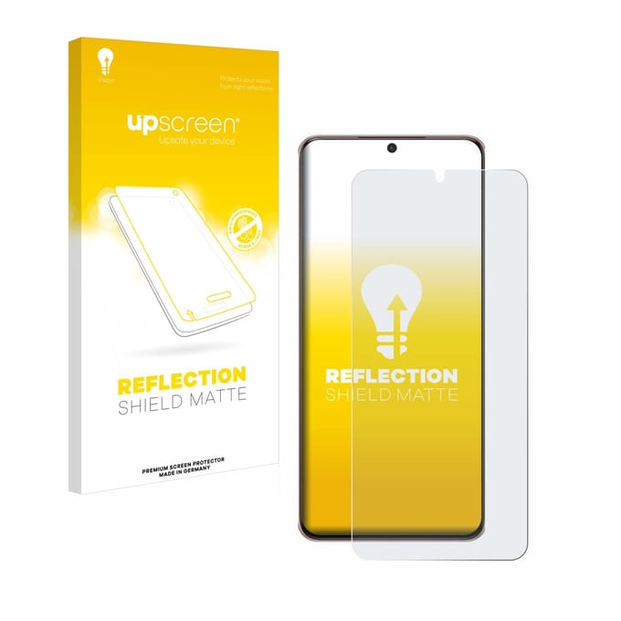 upscreen - Screenprotector voor Samsung Galaxy S21 Plus 5G - Folie Beschermfolie anti glare matte