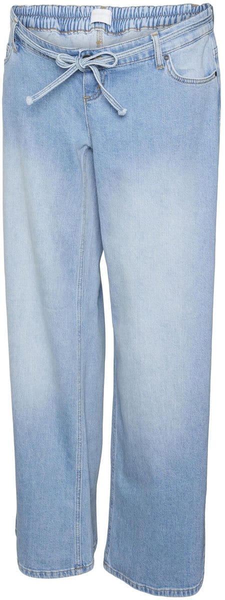 MAMALICIOUS - MLFULA WIDE LEG BELTED JEANS - Dames - Jeans