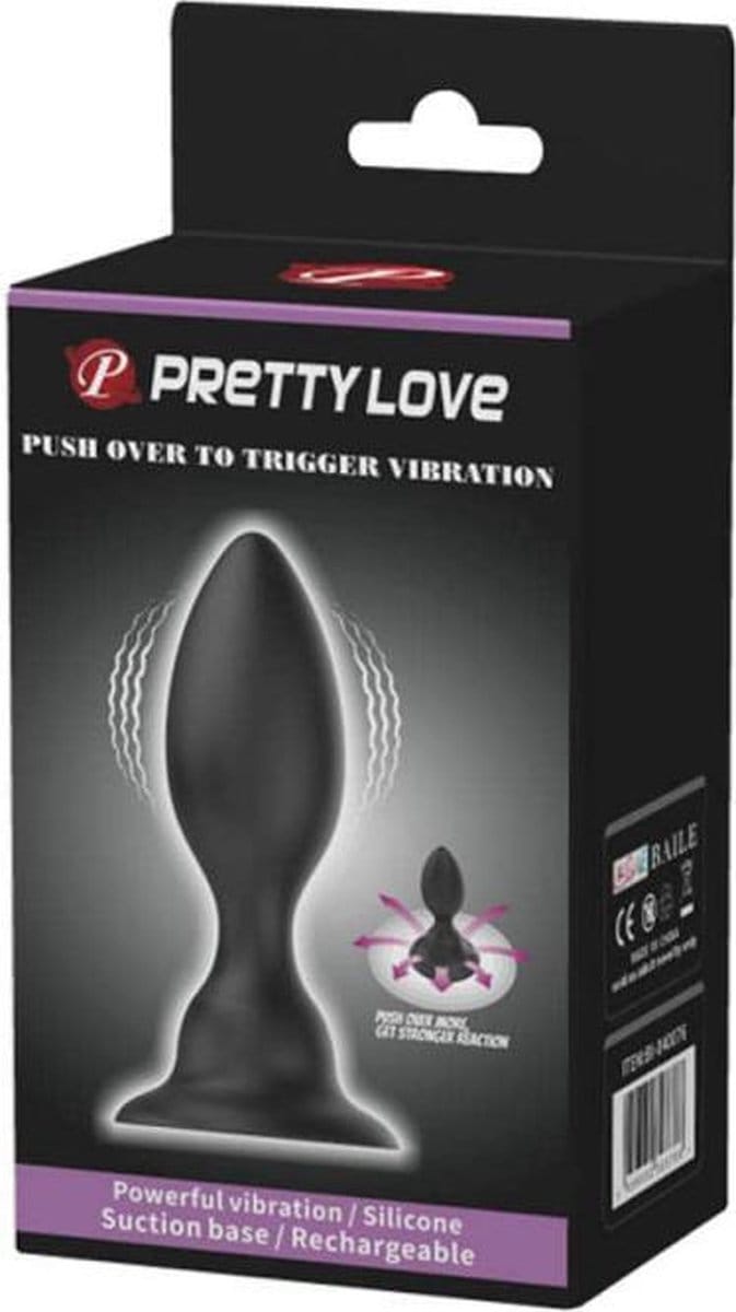 Pretty Love Push Over Vibrerende Buttplug