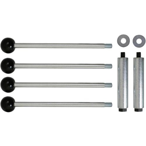 KS Tools 400.2075 Frontmaskers-geleidings- en uitdrukstangen-set voor VAG, 6-delig