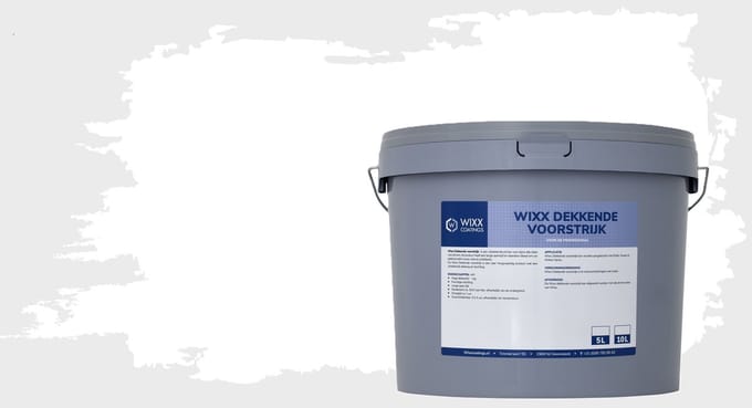 Wixx Dekkende Voorstrijk - 5L - Wit