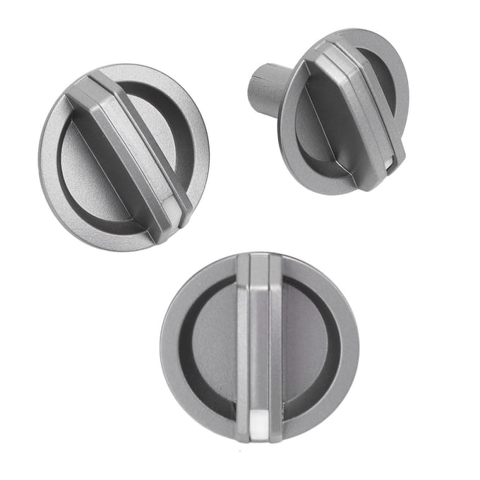 3 pièces Boutons de commande AC UB9B61195 Bouton de commande d'interrupteur de ventilateur de chauffage de climatiseur pour BT50 gray