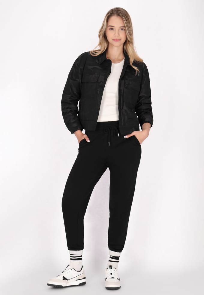Mymo Blouson Dames Grijze camouflage