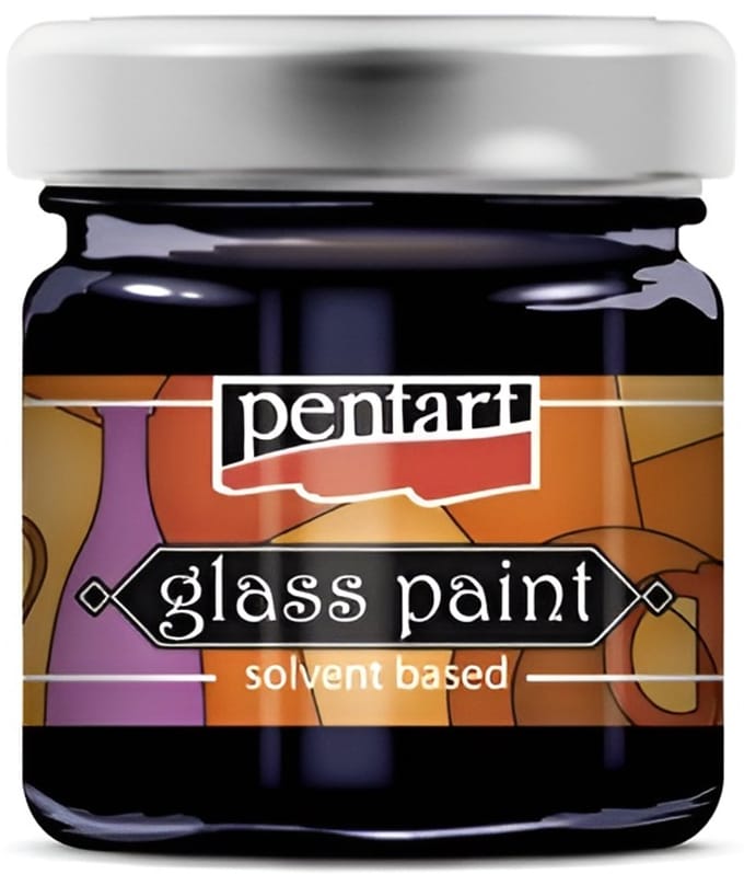 Pentart Glasverf Solvent Basis 30 ml Blauw