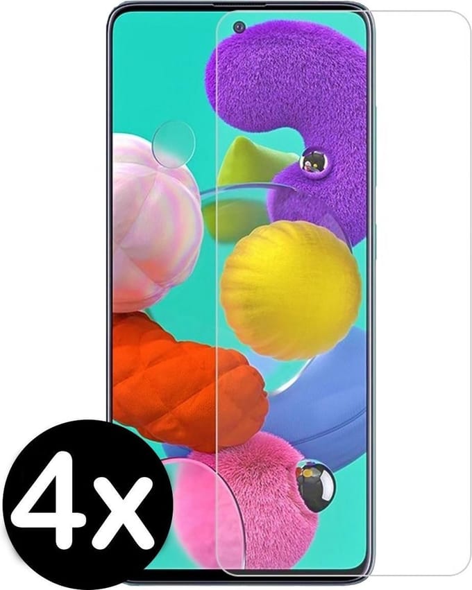 Screenprotector - Geschikt voor Samsung Galaxy Note 10 Lite - Extra Sterk - Beschermglas - Gehard Glas - Tempered Glass - Screen Protector