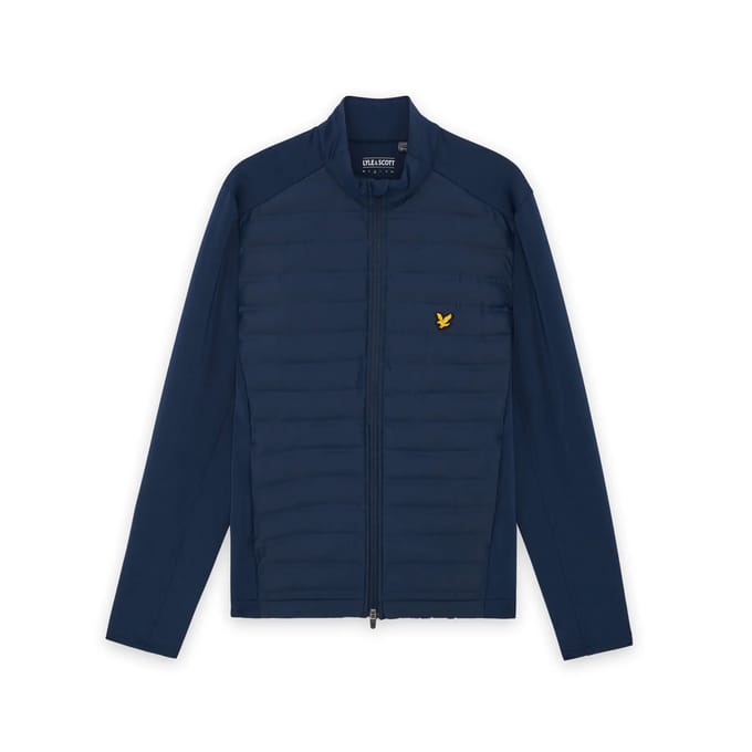 Jas met volledige rits Lyle & Scott Hybrid Quilted