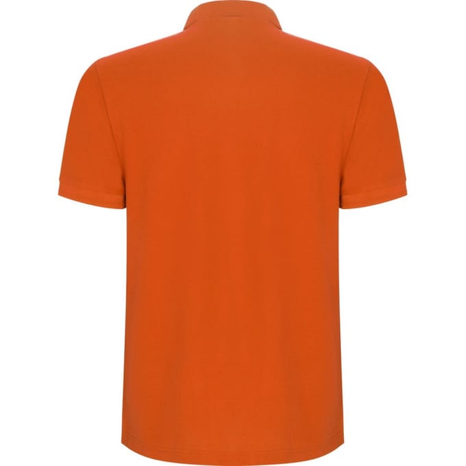 Roly Heren Pegaso Premium Effen Polo Shirt (Oranje)