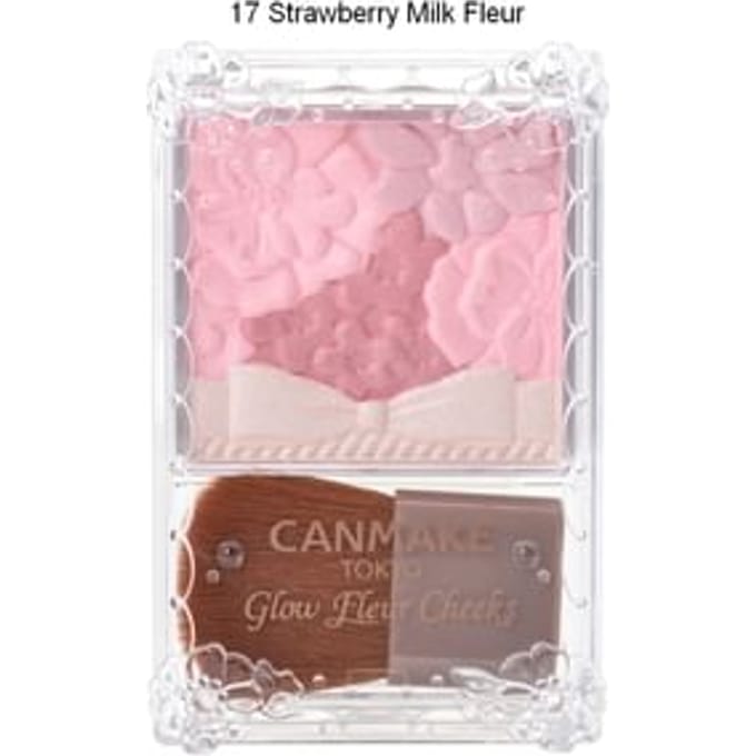 Canmake - Glow Fleur Cheeks 17 Strawberry Milk Fleur