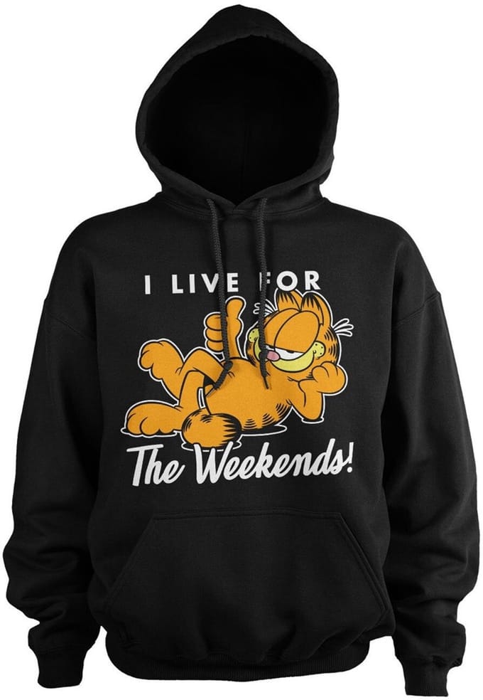 Garfield Live For The Weekend Big Tall-hoodie VIA-33-GAR005-H52-14