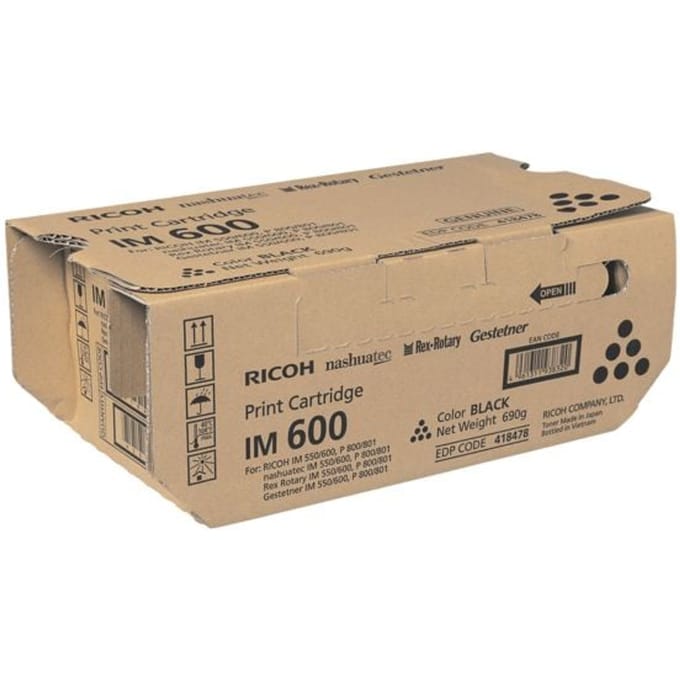 Ricoh Type IM 600 toner cartridge zwart (origineel)
