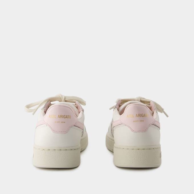 Dice Stripe Sneakers - Axel Arigato - Leer - Wit/Roze