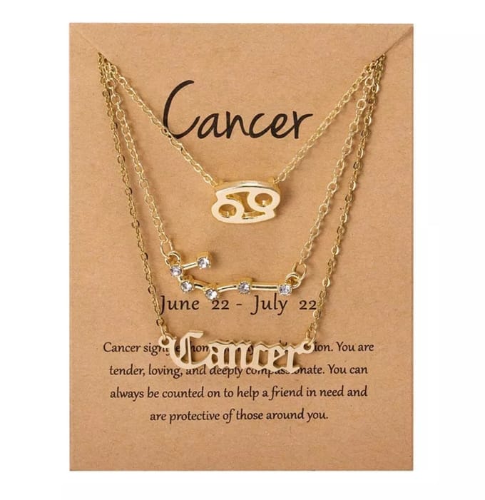 Cancer - Kreeft - Sterrenbeeld - Zodiac Kettingen - 3 - EmmyRovi