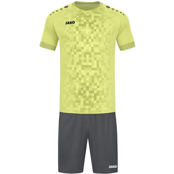 Jako Pixel Shirt Korte Mouw Heren - Felgeel | Maat: M