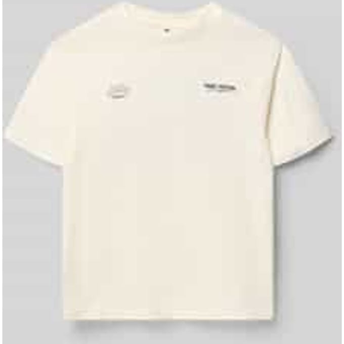 GARCIA Jongens Print T-shirt Wit Korte mouw