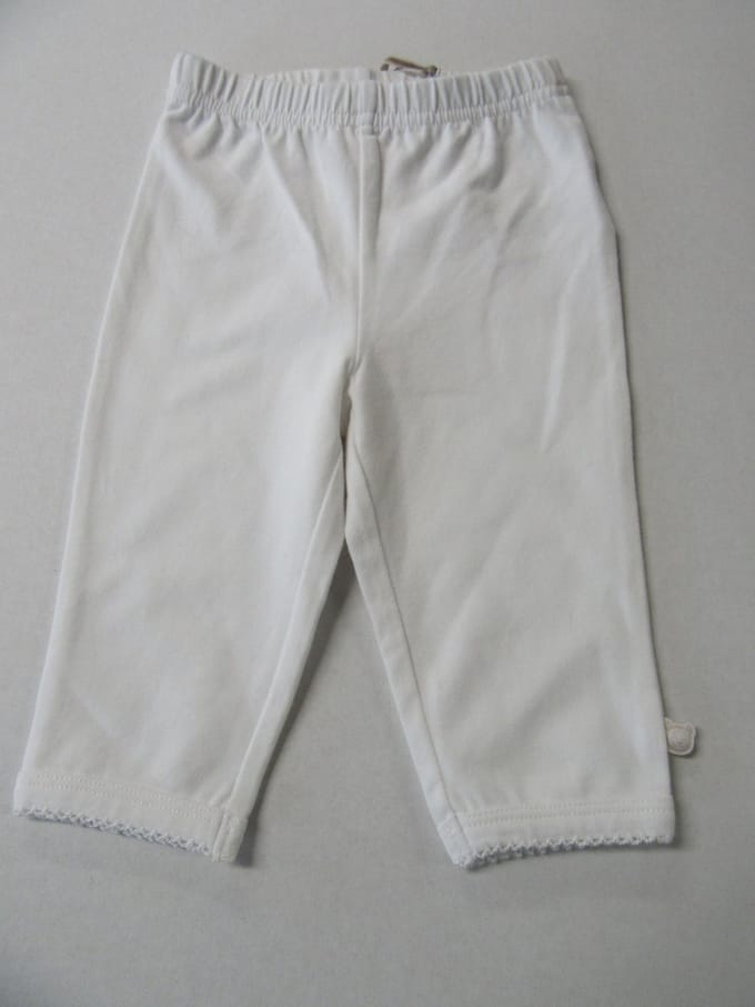 noukie's , legging , meisje, wit , 6 maand