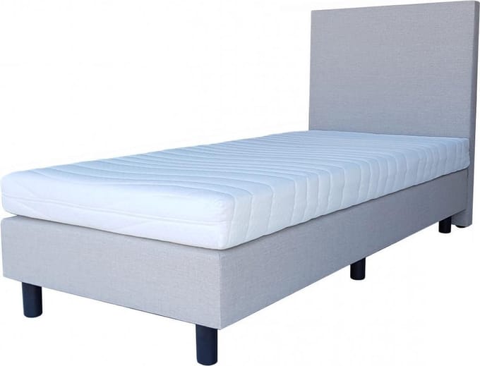 Boxspring Basic Beige- Comfort Foam Matras - 90x200cm