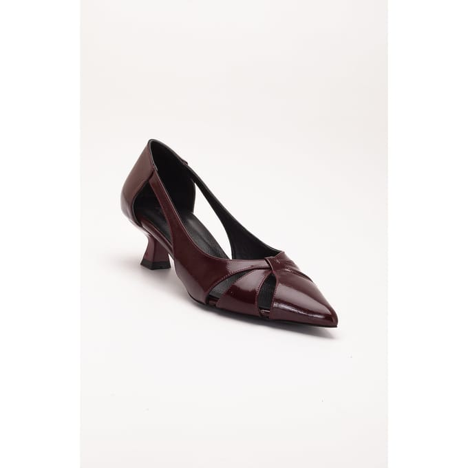 Sidal Kitten Heel Leren Pumps (Dames)