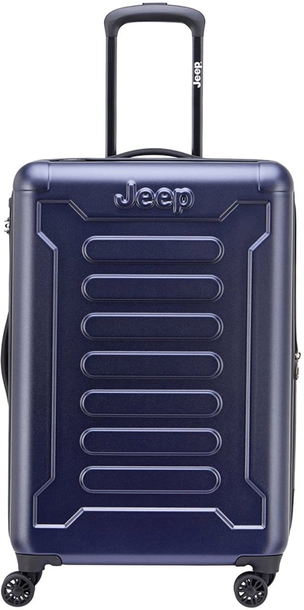 Delsey JH004C 68 cm Vergrootbare Reiskoffer - Blauw