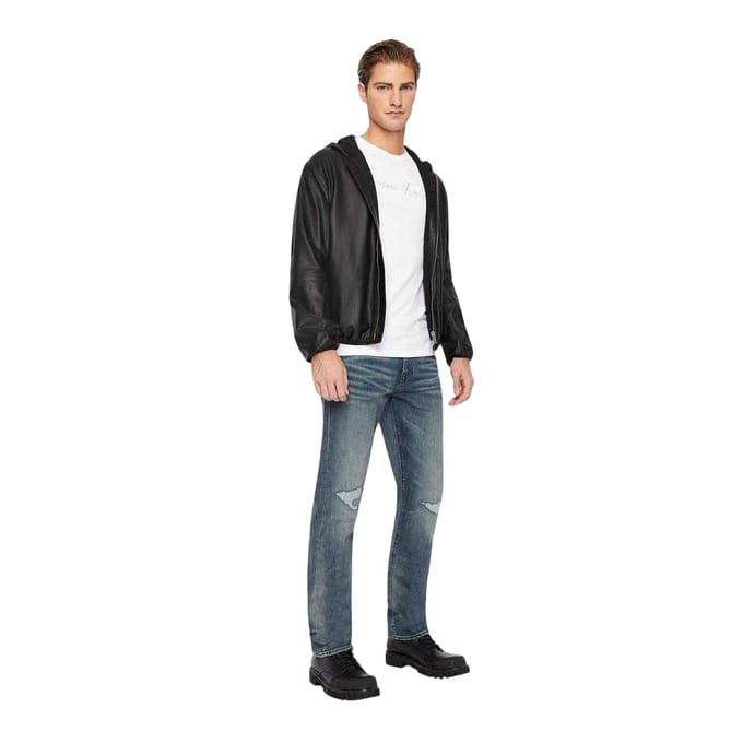 Armani Exchange Heren J13 Denim Slim-fit Jeans (Indigo)