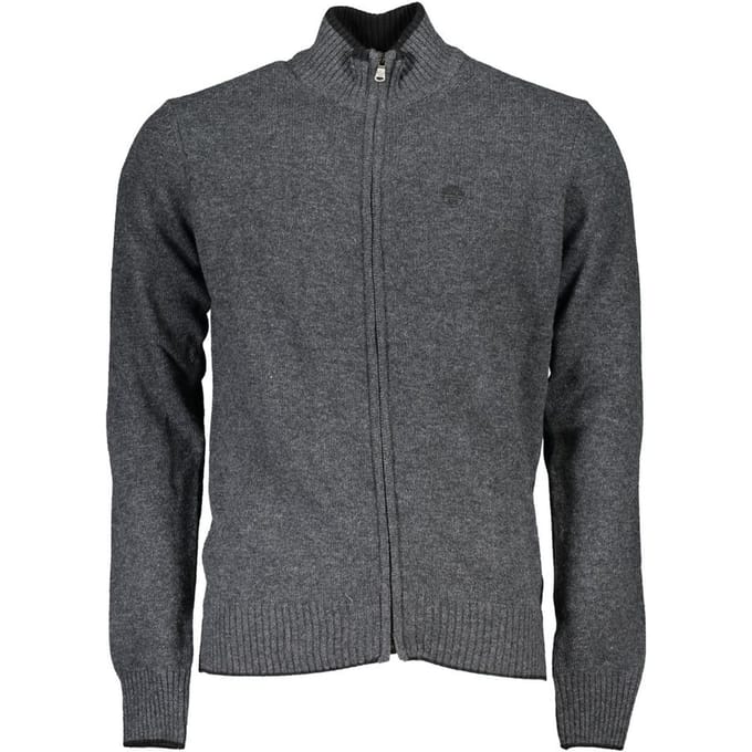 Klassieke Pasvorm Zip-up Cardigan