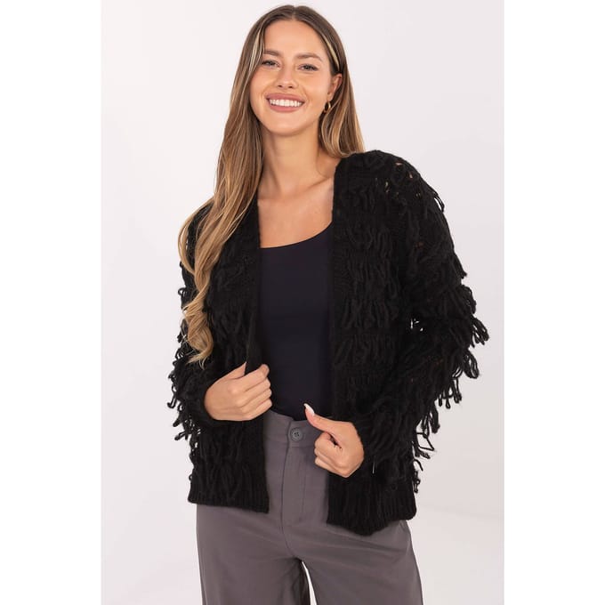 Free Spirit Cardigan - Black / One Size