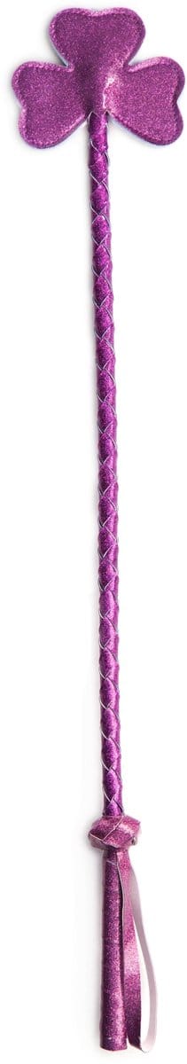 Smart Moves - Klaver Rijzweepje - 65 cm - Glitter Roze