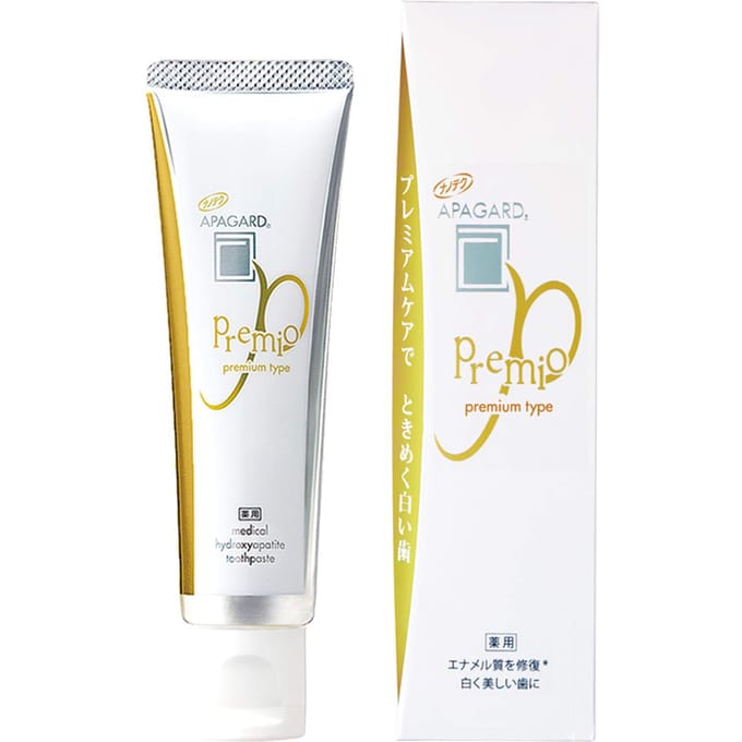 APAGARD Premio 50g Witte Tandenpasta, Preventie van Cariës Premium Type (Medicatie) white