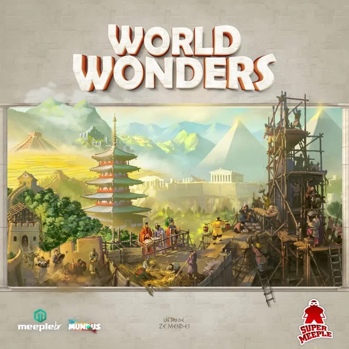 Bordspellen Super Meeple World Wonders