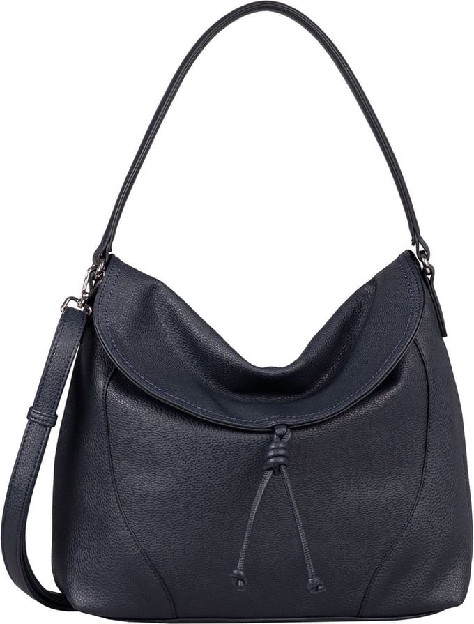TOM TAILOR Schoudertas Malia Hobo Bag Dark Blue Donkerblauw