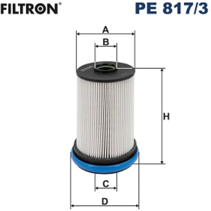 Brandstoffilter FILTRON PE 817/3