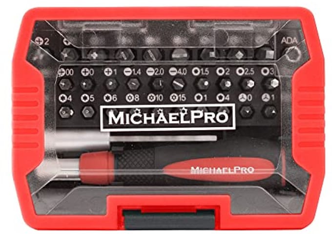 37-delige Veiligheidsbits Set | Professionele Magnetische Bits | S2 Staal voor Thuis en Auto