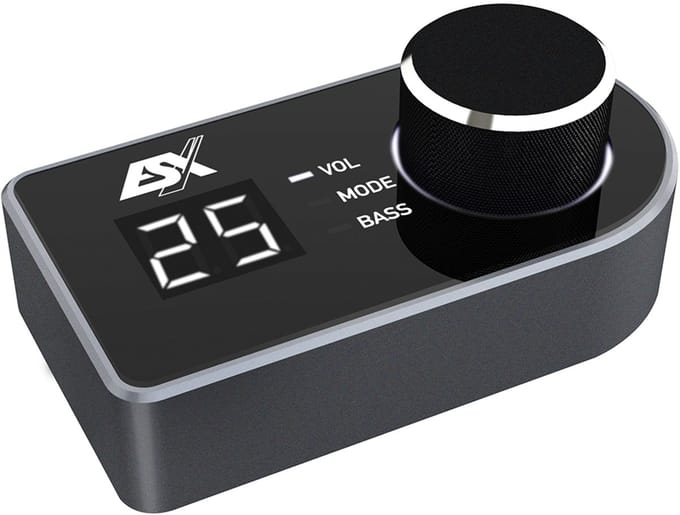 ESX RC-DQ remote controller met LCD display voor DSP