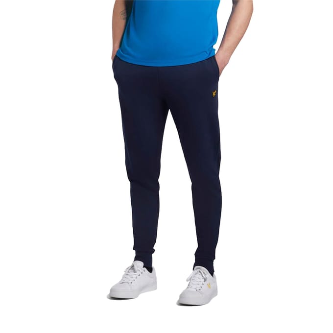 Lyle and Scott - Joggingbroek Donkerblauw - Heren - Maat M - Slim-fit