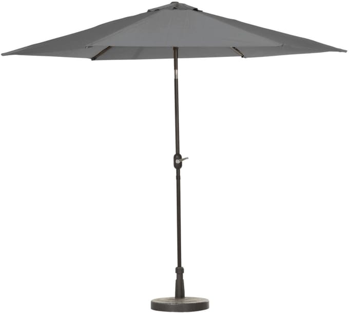 Madison - Parasol Tenerife Round Grey - 300cm - Grijs