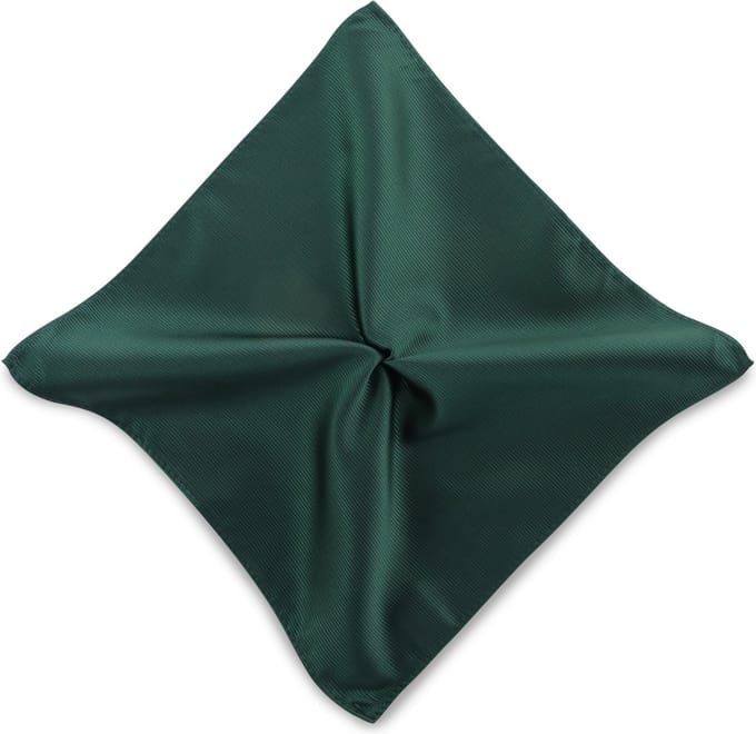 JB Collection - Pochets - pochet flessengroen repp - flessengroen