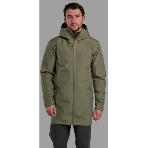 Montane Spirit Long Waterproof Jacket (Maat - L, Kleur - Caper)