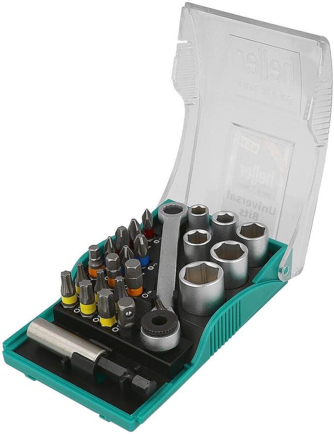 Bitsset Heller 24 delig + doppen
