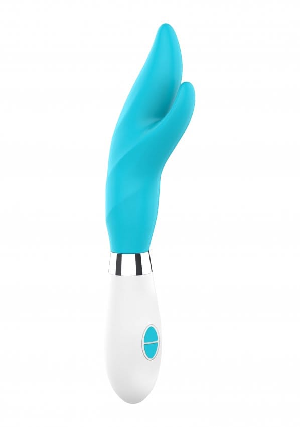 Shots - Luminous Athos - Vibrator met Clitoris Stimulatie turqiose