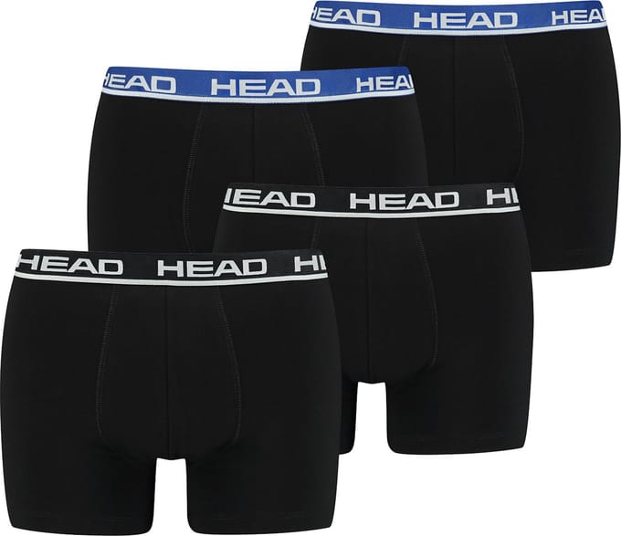 BOXERS Set van 4 hoofd-basisboxerbroeken voor heren, ondergoed, ondergoed