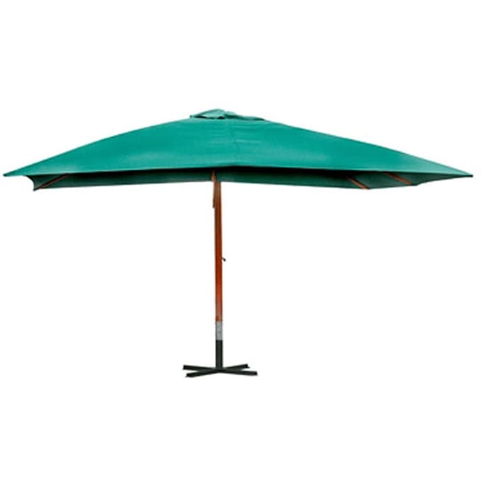 vidaXL - Zweefparasol - Melia - 300x400 - cm - groen