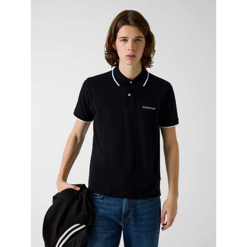 Polo Shirt Korte Mouw Guess REG EMBRO SS POLO TIPPING