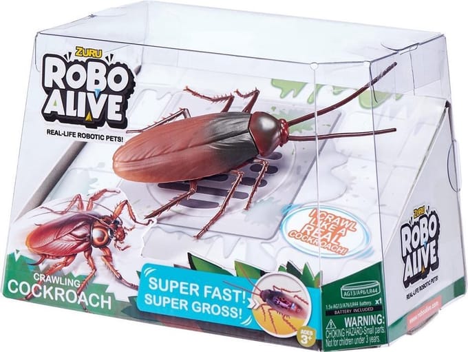 Zuru Robo Alive Glow In The Dark Kakkerlak
