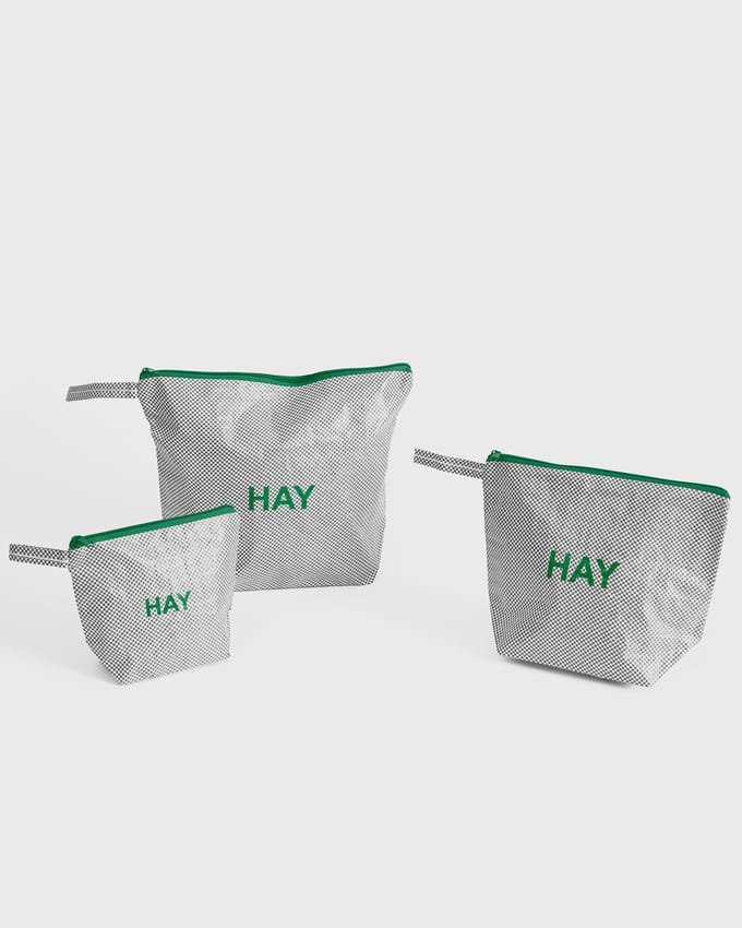 Candy Mono Wash Bag Wash Set of 3