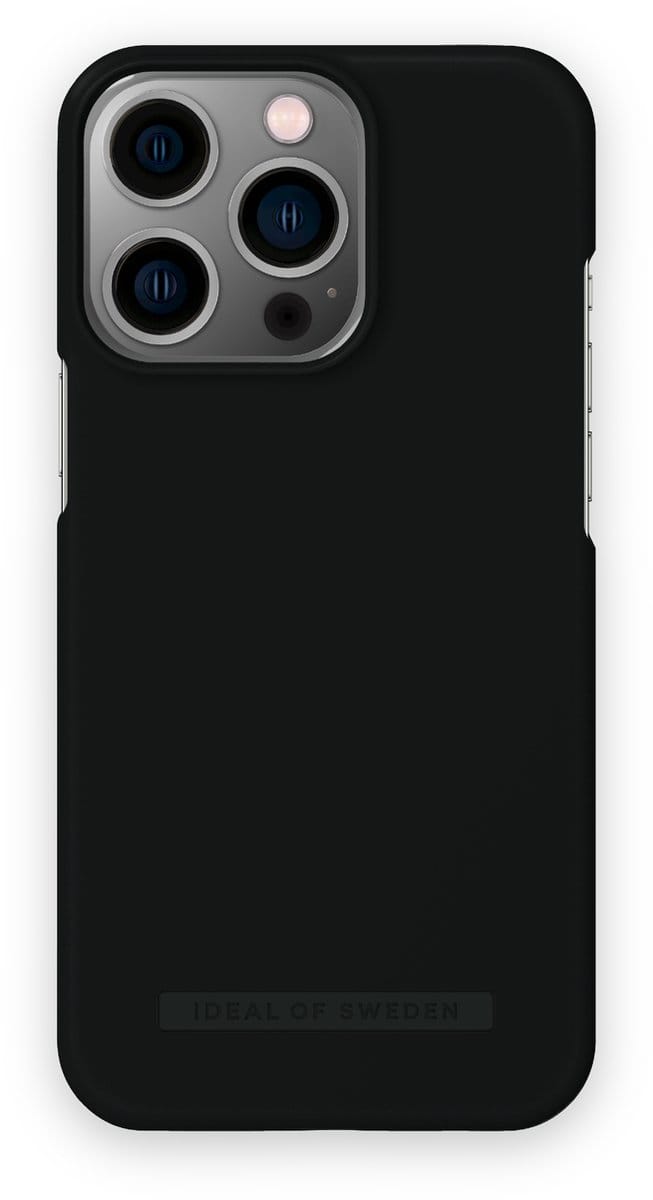 iDeal of Sweden  met magnetische ring iPhone 14 Pro Coal Black